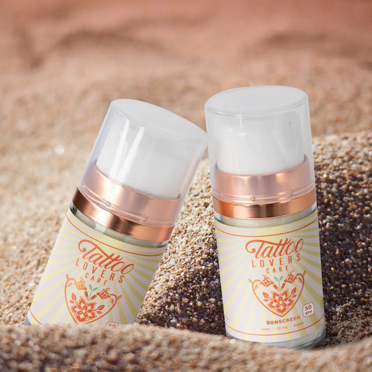 TATTOO LOVERS CARE SPF 50 SUNSCREEN