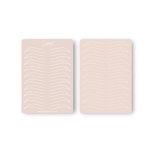 SERENE DOUBLE SIDED BROW PRACTICE SKIN 3 PCS